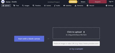 turn a video into a link.